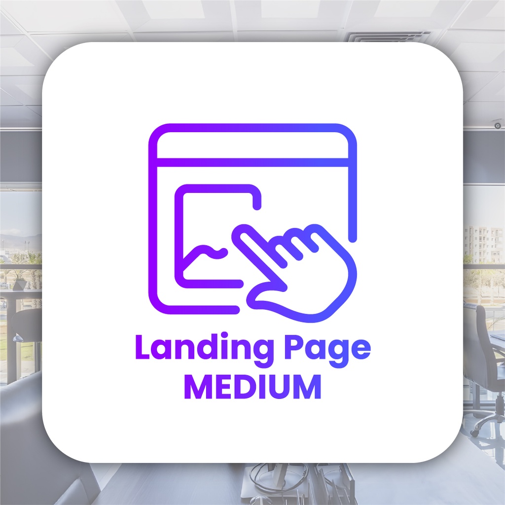 Landing page Medium
