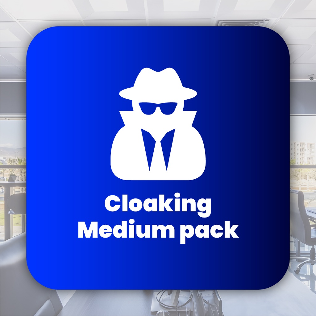 Cloaking Medium pack (3 Active URL)