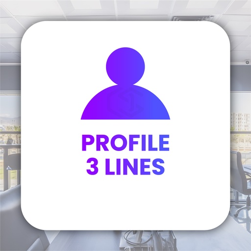 [Assets] Profile 3 lines
